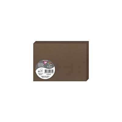 Imagen de Clairefontaine 2336 C Pack de 20 sobres 11 x 15,50 0,10 cm, color Marron Taupé 15.50 0.10