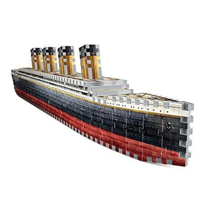 Imagen de Wrebbit3D, Titanic (440pc), 3D Puzzle, Ages 12+
