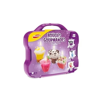 Imagen de Maped Creativ Maletín para velas gourmet de ocio creativo niños a partir 8 años Actividad Manual, fabrica cera, postres Cupcake, pasteles y pastelerías, multicolor, 18 unidades