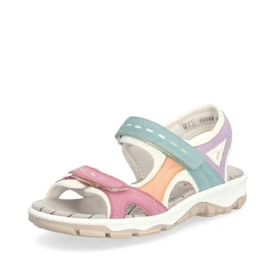 Imagen de Rieker, Sandalias Mujer, Multi 92, 38 EU Estrecho