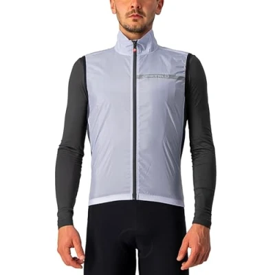 Imagen de Castelli Squadra ST. Vest Sports, Hombre, Silver Gray/Dark Gray, XX Large