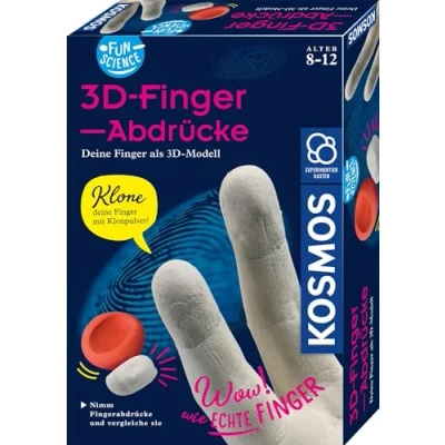Imagen de Fun Science 3D Fingerabdrücke: Experimentierkasten