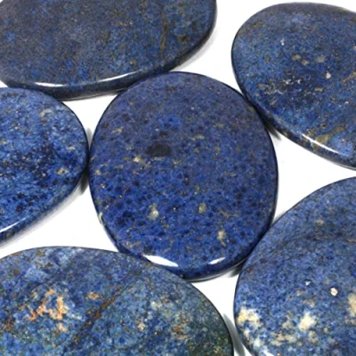 Imagen de CrystalAge Piedra de palma dumortierita 70 x 50 mm