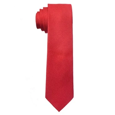 Imagen de MASADA Corbata para Hombre elaborada a mano y con gran esmero 6 cm de ancho Rojo coral