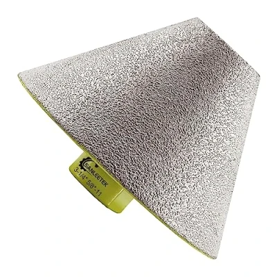 Imagen de Broca de Chaflán Diamante 82mm Cónica para Agrandar Limpiar y dar Forma a los Orificios Existentes en Cerámica Porcelánico Mármol Granito M14 Rosca SANLEETEK