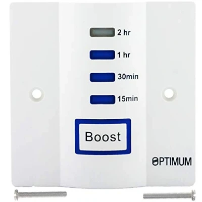 Imagen de SPARES2GO Temporizador electrónico de ahorro energía 15 minutos a 2 horas para calentador inmersión/habitación