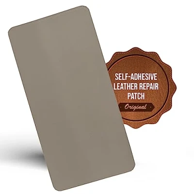 Imagen de MastaPlasta Parche Autoadhesivo PREMIUM para Reparación Instantánea de Cuero y Otros Tejidos. BEIGE. 20cm x 10cm. Primeros Auxilios sofás, Asientos Coche, Bolsos, Chaquetas