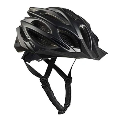 Imagen de BLACK CREVICE Casco de Bicicleta para Adultos I MTB Unisex Talla Ajustable (XS/S (50 54 cm), Negro)