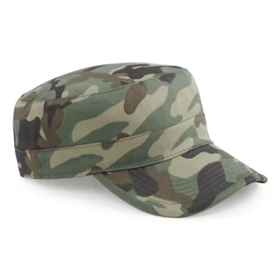 Imagen de Beechfield B033 Camo Army, Gorra Unisex Adulto, Verde (Green), Talla Única