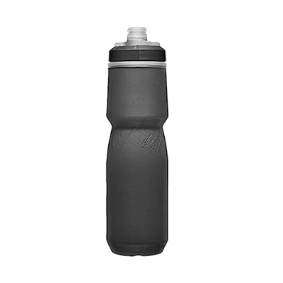 Imagen de CAMELBAK botella de agua deportivaPodium Chill, exprimible, caminata en bicicleta para correr Negro/Negro, 700ML