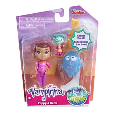 Imagen de Vampirina 78068 Figuras Amigos Poppy and Demi, Multicolor (Bandai 78068)