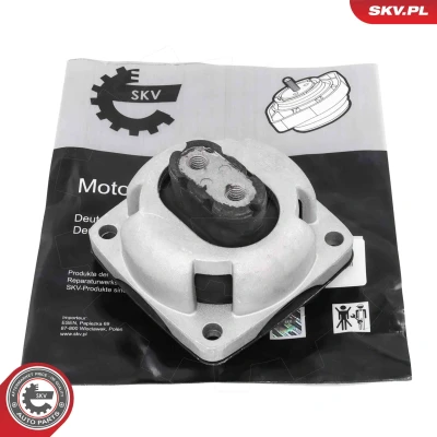 Imagen de ESEN SKV 75SKV004 Soporte de motor posterior Aluminio, Caucho 105mm 75mm MERCEDES BENZ: GLE Coupé, GL, Clase ML