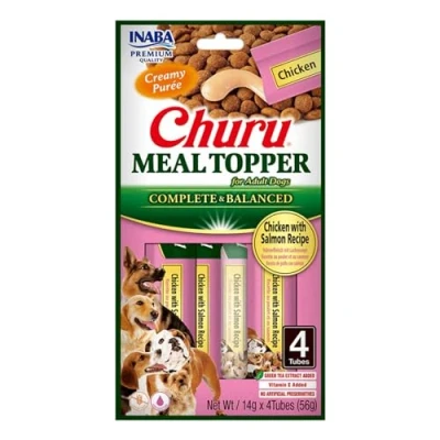 Imagen de Inaba Snack para Perros Churu Meal Topper Chicken with Salmon Pollo
