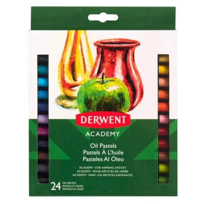 Imagen de Derwent Set de 24 pinturas pastel al óleo