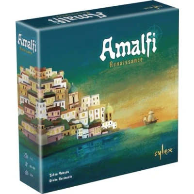 Imagen de Asmodee Sylex Amalfi: Renacimiento Juegos de Mesa colocación gestión a Partir 14 años 1 4 Jugadores Versión Francesa