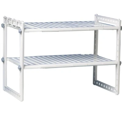 Imagen de Rayen Maurer 4040296 Soporte Rotular Sin Toma Abs, Metal, Blanco, 30x(41 70) x40 cm