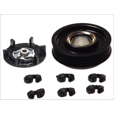 Imagen de THERMOTEC KTT040081 Embrague del Compresor Aire Acondicionado DENSO 7SEU17C OPEL: Corsa D Hatchback, SUZUKI: SWIFT 3, FIAT: Grande Punto Hatchback