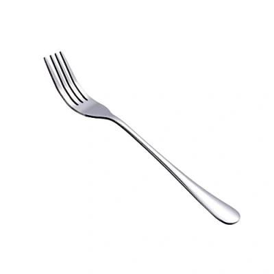 Imagen de HornTide 6 Piece Dinner Forks Set Tenedores 4 dientes Tabla Tenedor cubiertos de acero inoxidable 20cm
