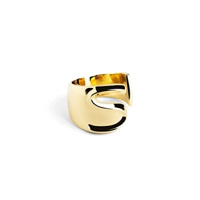 Imagen de Singularu Anillo Anillo, Mujer, Talla: One Size, Letra s oro