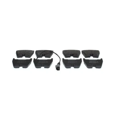 Imagen de BOSCH 0 986 424 613 Juego de pastillas freno Low Metallic con sensor desgaste incorporado AUDI: A4 B9 Avant, A3 Sportback, A5 Sportback