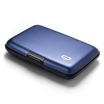 Imagen de Tarjetero de Aluminio, protección RFID contra el fraude y la desmagnetización, Cartera compacta, Modelo Smart Case Stockholm V1