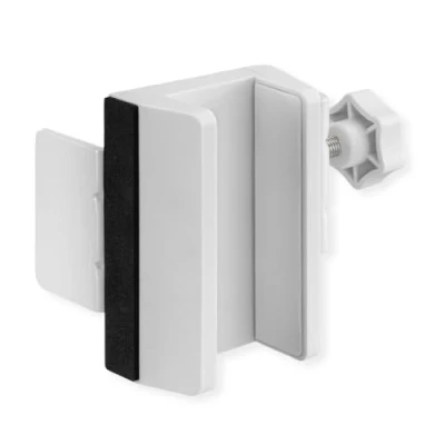 Imagen de VALUE Abrazadera de Base Mesa para regleta enchufes, Blanca