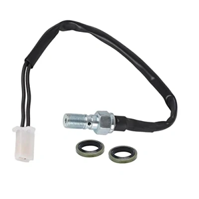 Imagen de EBTOOLS para interruptor de Freno motocicleta trasero rieju hidráulico motocicleta, M10x1.0 Manguera aceite universal Bomba hid