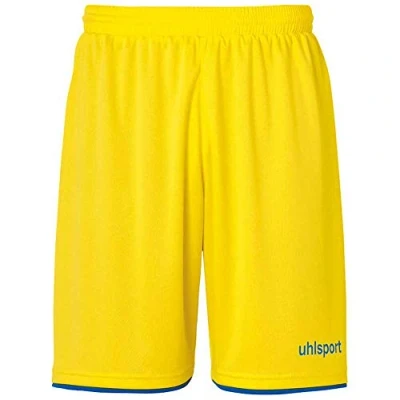 Imagen de Uhlsport Club Shorts De Fútbol para Hombre, Lima Amarillo/Azur, 140