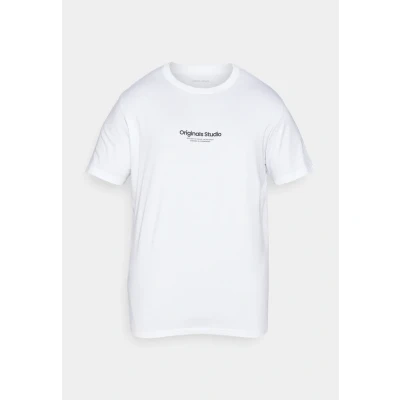 Imagen de Jack &amp; Jones Jorvesterbro TEE CREW NECK Camiseta estampada, Hombre, Talla: 3XL, Bright white