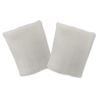 Imagen de USIT, Puños para Ropa de Lana, 8x9 cm, Ideal Reparar Chaquetas y Cazadoras, 1 Par, Crema