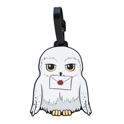 Imagen de Etiquetas Maleta Viaje Harry Potter Hedwig Viajes Accesorios : Regalos Identificadores Colgantes Poner Nombre Merchandising