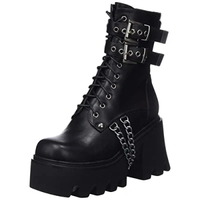 Imagen de LAMODA High On Love, Bota de Tobillo Mujer, Color Negro, 37 EU