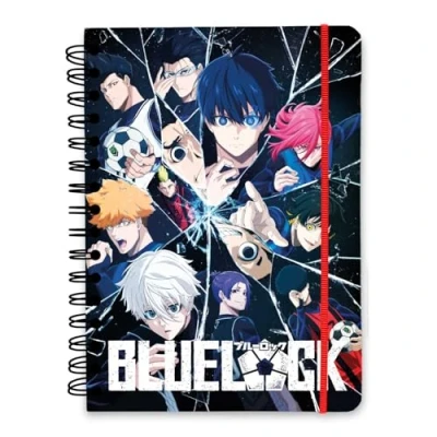 Imagen de Grupo Erik Cuaderno A5 Marvel Blue Lock punteado, Bullet Journal de notas Bloc