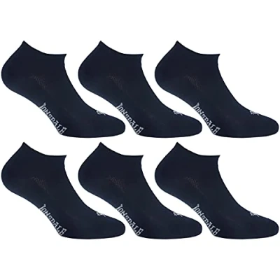 Imagen de Lonsdale Invisible Fresh 6 Pares Calcetines Deportivos, Algodón Piquet (Azul, 39 42)
