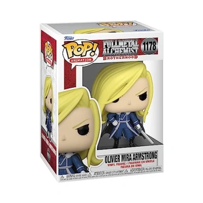 Imagen de Figura Funko Pop! Fullmetal Alchemist Brotherhood: Olivier Mira Armstrong, Vinilo, 10 cm, Multicolor