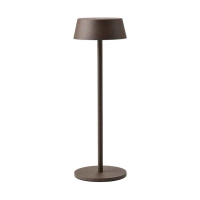 Imagen de Akunadecor Sobremesa Para Exterior Del Modelo K5 Led Acabado Marron De
