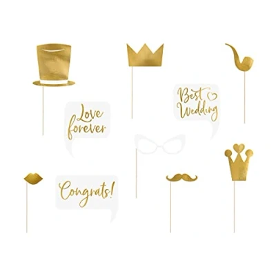 Imagen de wYw 10 x Boda Fiesta Selfie Photo Booth Props Kit