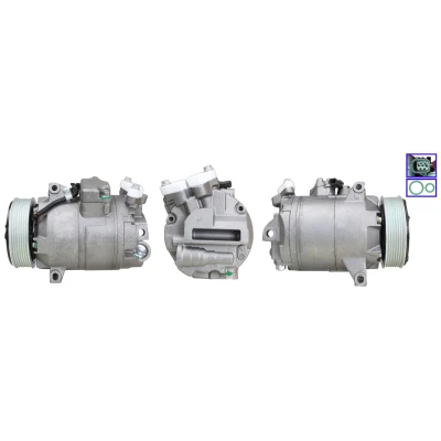 Imagen de ELSTOCK 51 0954 Compresor de Aire Acondicionado PAG 46 R134a con juntas NISSAN: Qashqai / Qashqai+2 I