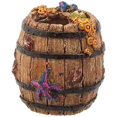 Imagen de Nobby Aqua Ornaments Barril (8,5 x 8,5 9 cm, 1 Unidad)