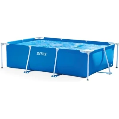 Imagen de Intex Kit de Piscina Rectangular, Azul, 3800 l, 300 x 200 75 cm