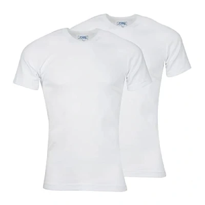Imagen de Athena Duo Choque L243 Camiseta de Cuerpo, Blanco, XXL (Pack 2) para Hombre