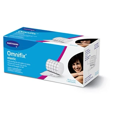 Imagen de Omnifix Elastic: el Esparadrapo de Gran Tolerancia Cutánea para la Completa Cobertura y Fijación Vendajes; 10cmx2m