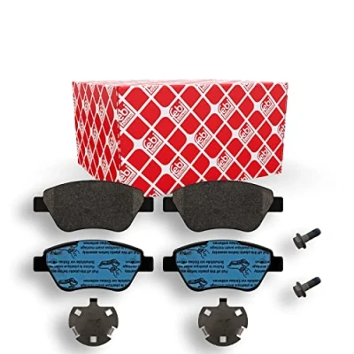 Imagen de FEBI BILSTEIN 16859 Juego de pastillas freno Eje delantero excl. contacto avisador desgaste con material fijación FIAT: 500 Hatchback