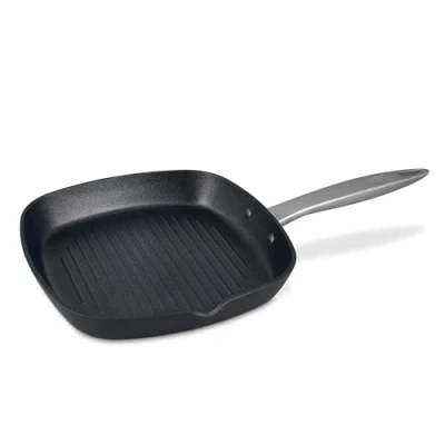 Imagen de Zyliss E980178 Ultimate Pro Sartén a la Parrilla, 26cm, Aluminio, Negro, Cristales Alpinos Antiadherentes, Adecuado Para Inducción y Apto Lavavajillas