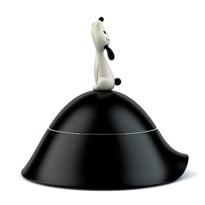 Imagen de Alessi AMMI19 B Alrededor 0.6L Acero inoxidable Negro cuenco Cuencos (0,6 L, Alrededor, 1 personas(s), inoxidable, Negro, Personal)