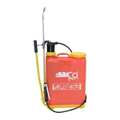 Imagen de Bricoferr BF8516 Mochila pulverizador con lanza extensible anti corrosión, capadad 16 L, Rojo