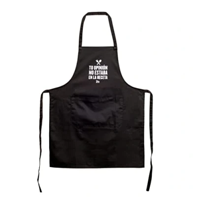 Imagen de Miss Miserable Delantal de Cocina Original Tu opinión no Estaba en la Receta