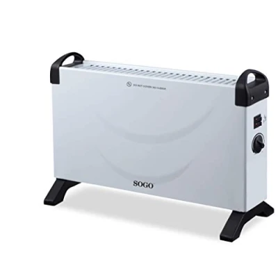 Imagen de Sogo 1 Convector Eléctrico Portátil, 2000 W, 220 V, Blanco, Talla Única