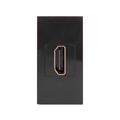 Imagen de Maclean MCE720B Enchufe de pared para montaje en (HDMI, color negro)