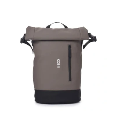 Imagen de Mochila Antirrobo Mediana KCB Base Seguridad y Estilo Acceso Fácil a tus Pertenencias Gran Capacidad Comodidad Asas Ajustables 100% Vegano Color Gris